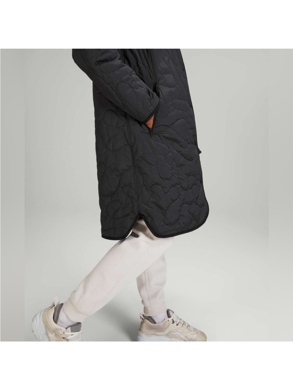 Lululemon Quilted  Black Women's Coat